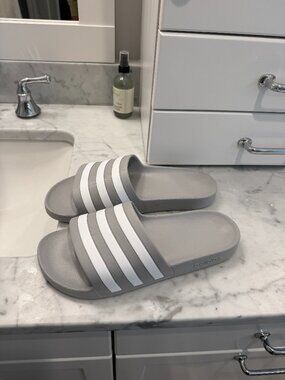 Adidas Adilette Shower Slides 10 Mens